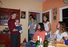 Vánoční besídka u Hanky 2008