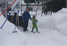 Závody lyžařská školička Ski-instruktoři + rozlučková akce Pernink